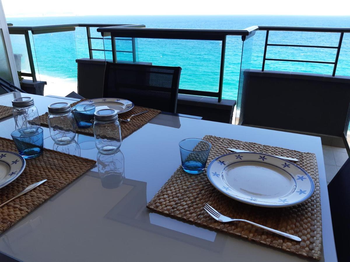 Apartamento Vistas Mar Primera Linea Playa Platja d'Aro Exterior foto